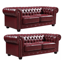 red-antique-leather-chesterfield-3-3-seater-sofa-set