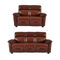 Rivello Genuine Leather Tan 3+2