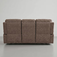 Foster Brown 3 Seater Sofa