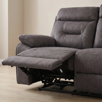 Foster Grey Fabric Electric 3+3