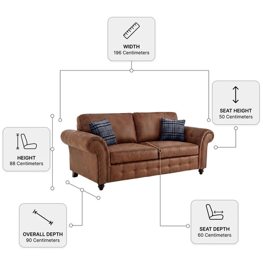 oakland-tan-suede-3-1-seater-sofa-set-3-seater-measurement-diagram