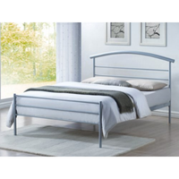 Grey Small Single bed
