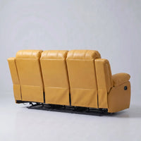 mustard-recliner-set