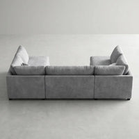 carnaby-grey-fabric-u-shape-corner-sofa-footstool