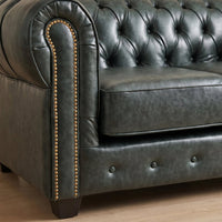 antique-green-leather-chesterfield-2-seater-sofa