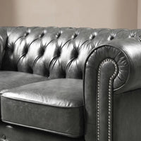classic-grey-antique-leather-2-seater-chesterfield
