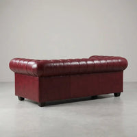 red-leather-antique-chesterfield-3-seater-sofa