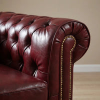 red-antique-leather-chesterfield-chair