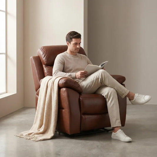 dandrea-tan-power-recliner-leather-armchair