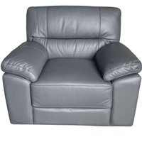 outlet-grey-leather-accent-chair