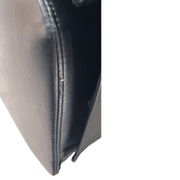 Outlet Valencia Black Leather Manual Recliner 2 Seater Sofa - Furniture Instore