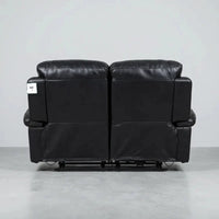 Roma Black Recliner 2+2