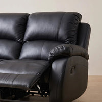 roma-black-manual-leather-2-seater-sofa