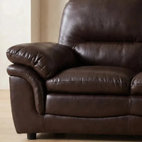 Verona Brown Leather Set
