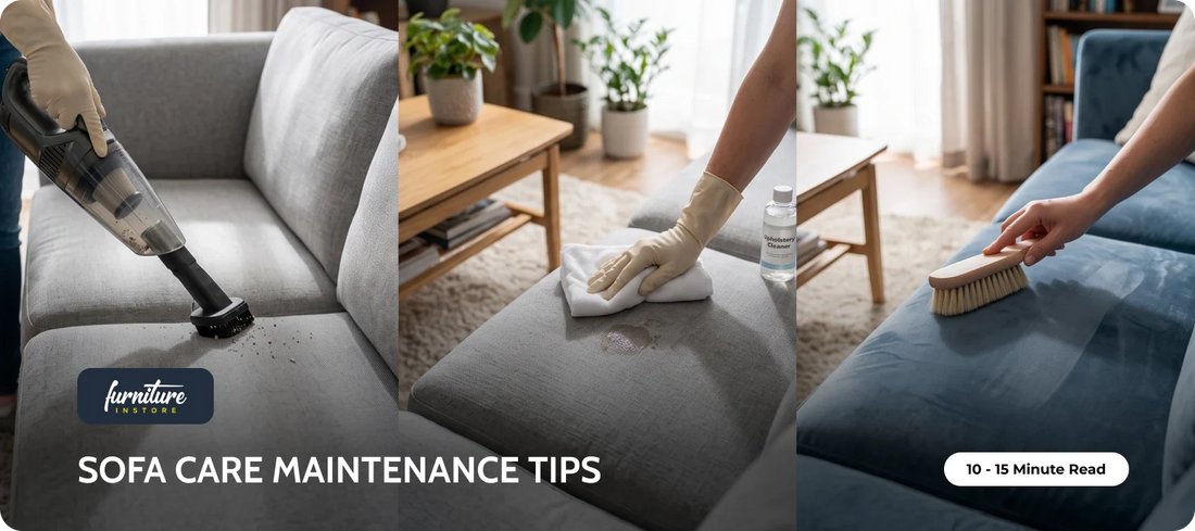 Sofa Care and Maintenance Tips to Keep Your Furniture Looking New