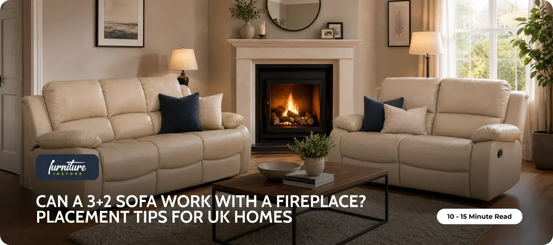 Can a 3+2 Sofa Set Work with a Fireplace? Placement Tips for UK Homes