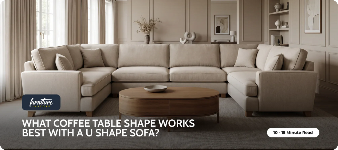 What Coffee Table Shape Works Best with a U Shape Sofa?
