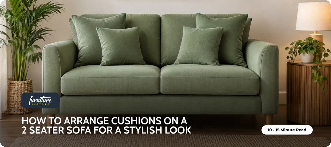 How to Arrange Cushions on a 2 Seater Sofa for a Stylish Look