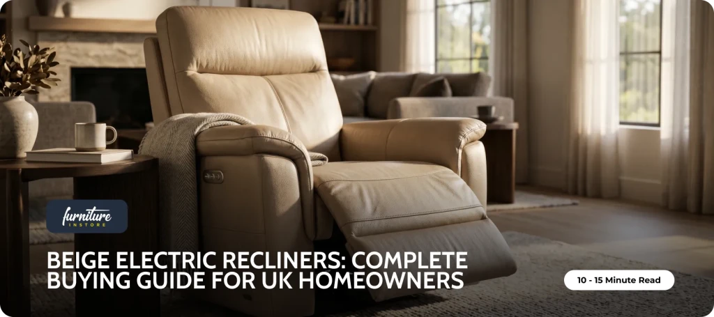 Beige Electric Recliners: The Complete Buying Guide for UK Homeowners - Furniture Instore