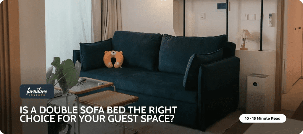 Is a Double Sofa Bed the Right Choice for Your Guest Space? - Furniture Instore