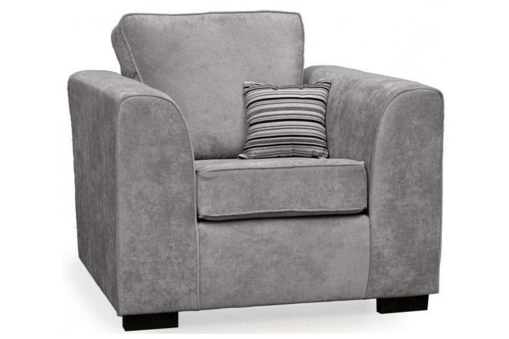 Nancy Grey Armchair - Furniture Instore