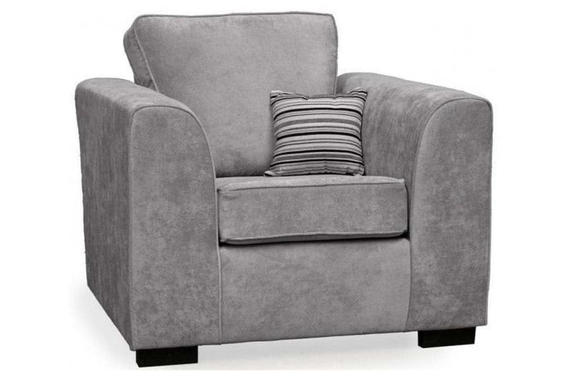 Nancy Grey Armchair - Furniture Instore