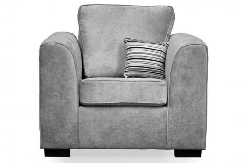 Nancy Grey Armchair - Furniture Instore