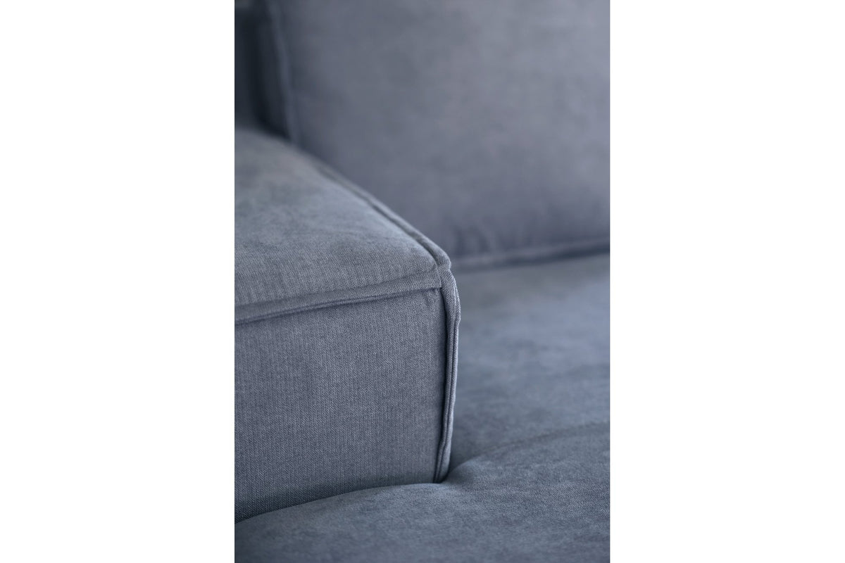 Brixton Grey Fabric U Shape Corner Bed With Storage - view 5 - Furniture Instore
