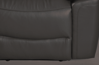 Amarien Genuine Leather Grey Electric Power Recliner 2 Seater - Furniture Instore