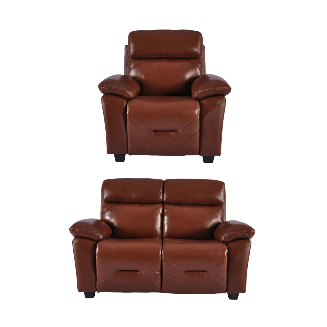 Rivello Genuine Leather Tan 2+1