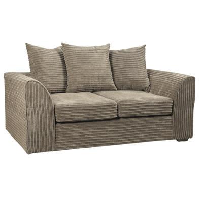 Byron Caramel  Fabric 2 Seater Sofa