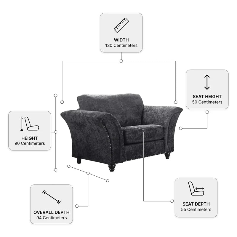 canterbury-grey-fabric-3-1-1-seater-sofa-set-1-seater-measurement-diagram