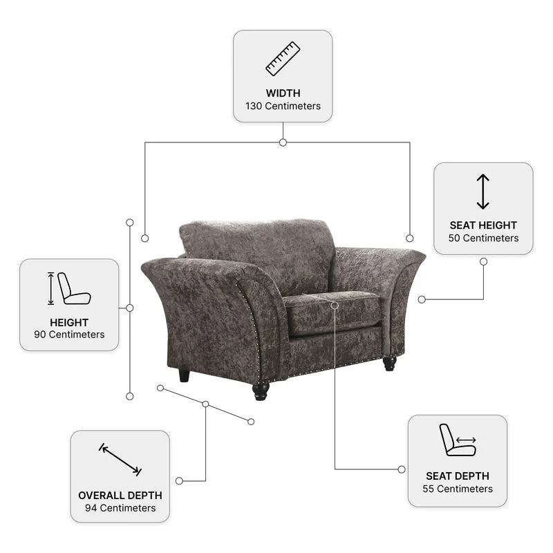canterbury-truffle-fabric-2-1-seater-sofa-set-1-seater-measurement-diagram