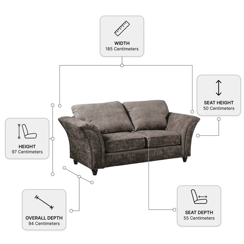 canterbury-truffle-fabric-2-1-1-seater-sofa-set-2-seater-measurement-diagram