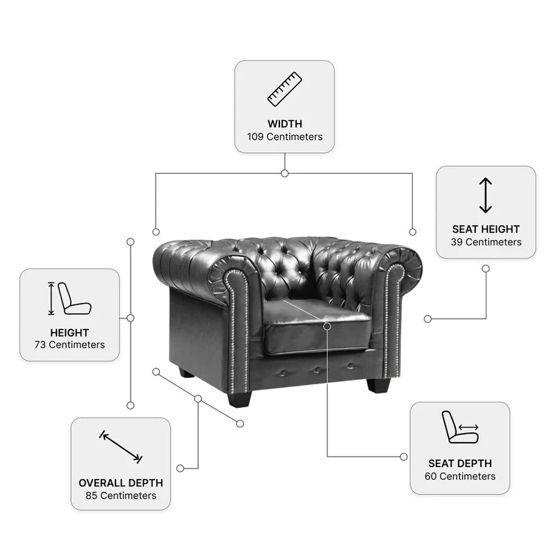 chesterfield-grey-leather-antique-2-1-1-seater-sofa-set-1-seater-measurement-diagram