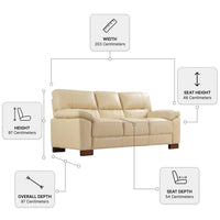 dalmore-cream-3-seater-sofa-measurement