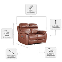 Dandrea Tan 2 Seater Measurements