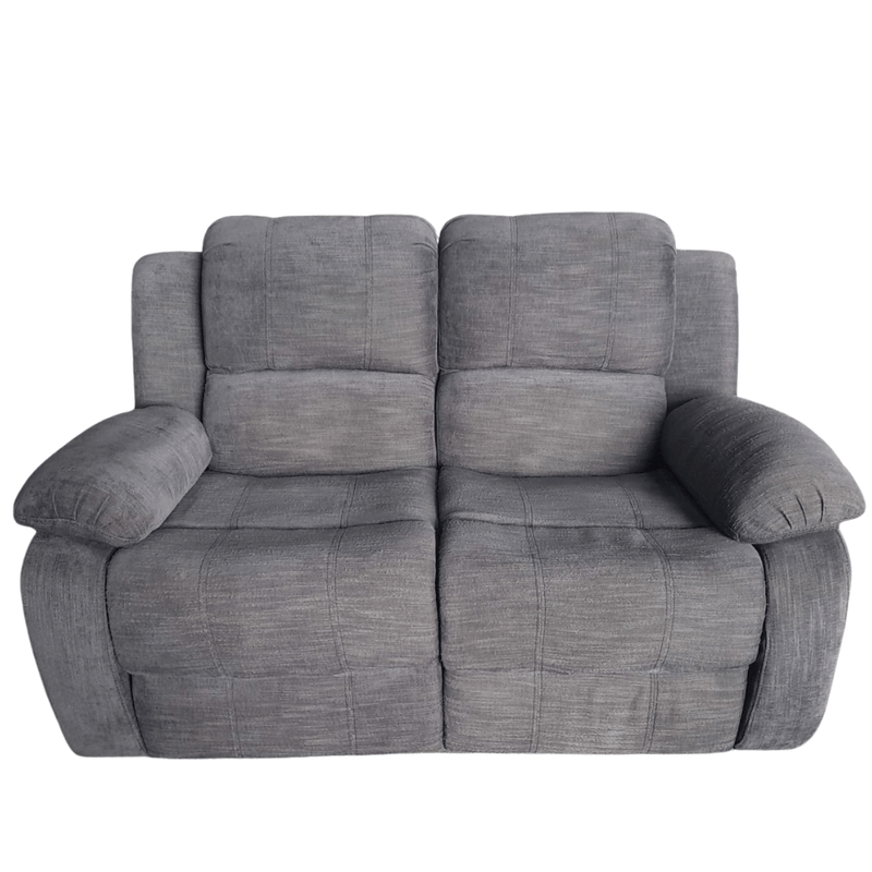 Outlet Valencia Roxy Charcoal 2 Seater Recliner. - Furniture Instore