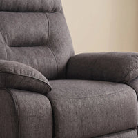 Foster Grey Fabric Recliner 3+1+1 