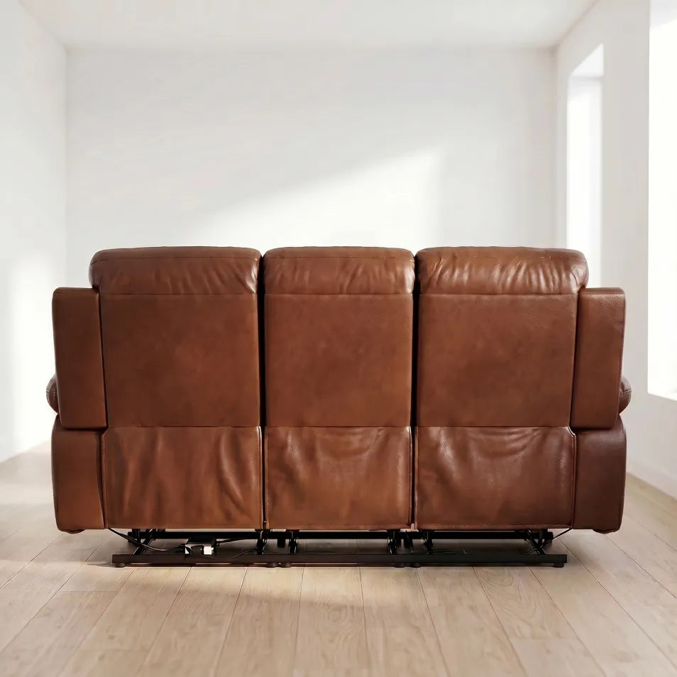 Renato Genuine Leather Tan Electric