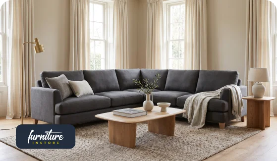 How to Accessorise a Right Hand Corner Sofa
