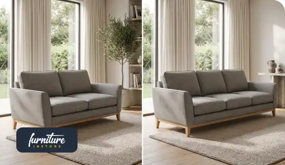 2 Seater vs 3 Seater Sofa: Which Size Is Right for Your Living Room?