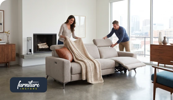 Style a Recliner Sofa for Modern Living Rooms | FIS