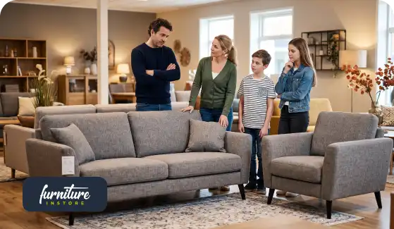 Is a 3+1 Sofa Set Good for a Family Living Room?