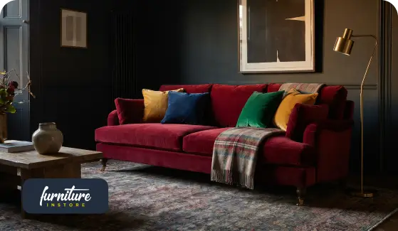 Red Sofa Living Room Ideas: Colours, Rugs, Walls, and Accessories
