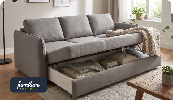 What Can You Store in a Sofa Bed With Storage? Practical Storage Ideas