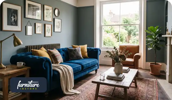How to Style a Velvet Sofa Without Making Your Living Room Look Too Formal
