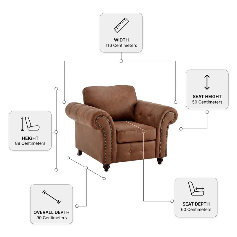 oakland-tan-suede-3-1-1-seater-sofa-set-1-seater-measurement-diagram