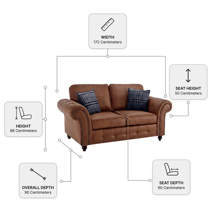 oakland-tan-suede-2-1-seater-sofa-set-2-seater-measurement-diagram