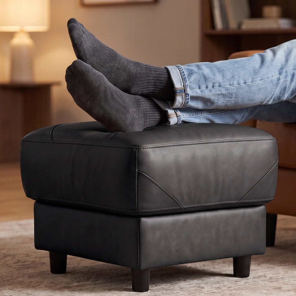 rivello-black-leather-modern-footstool